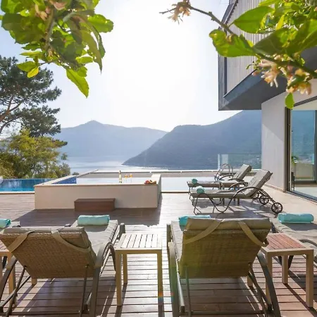 Kalamar Bay 5 Bedroom Seaview With Private Pool Hot Tub Вилла