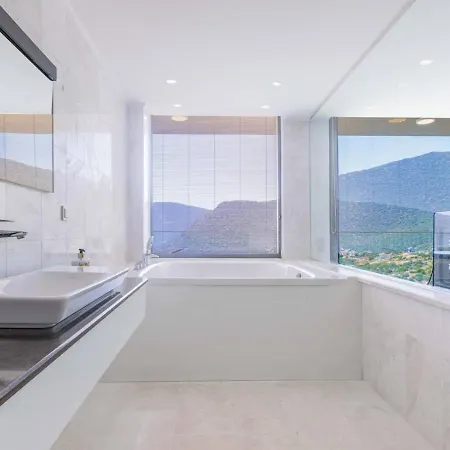 Kalamar Bay 5 Bedroom Seaview With Private Pool Hot Tub * Калкан