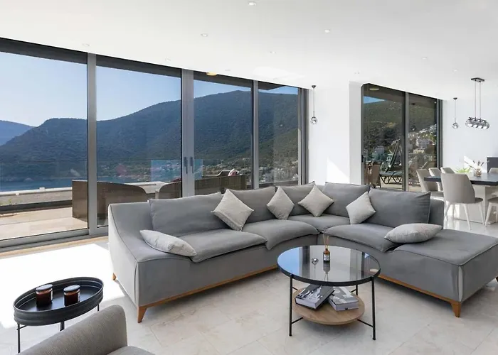 Kalamar Bay 5 Bedroom Seaview With Private Pool Hot Tub 别墅 *