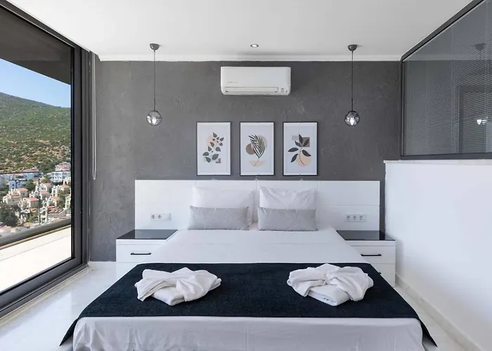 Kalamar Bay 5 Bedroom Seaview With Private Pool Hot Tub * 卡尔坎